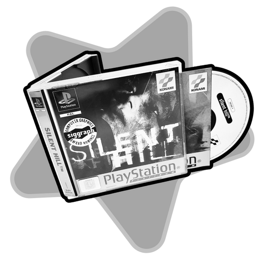 2000 PAL Silent Hill Playstation game Platinum complete PS1 VGC