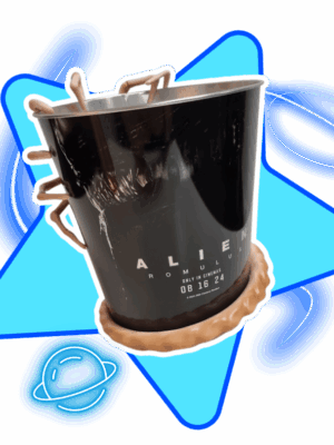 2024 ALIEN Romulus official 'Facehugger' popcorn tin ODEON Exclusive VGC