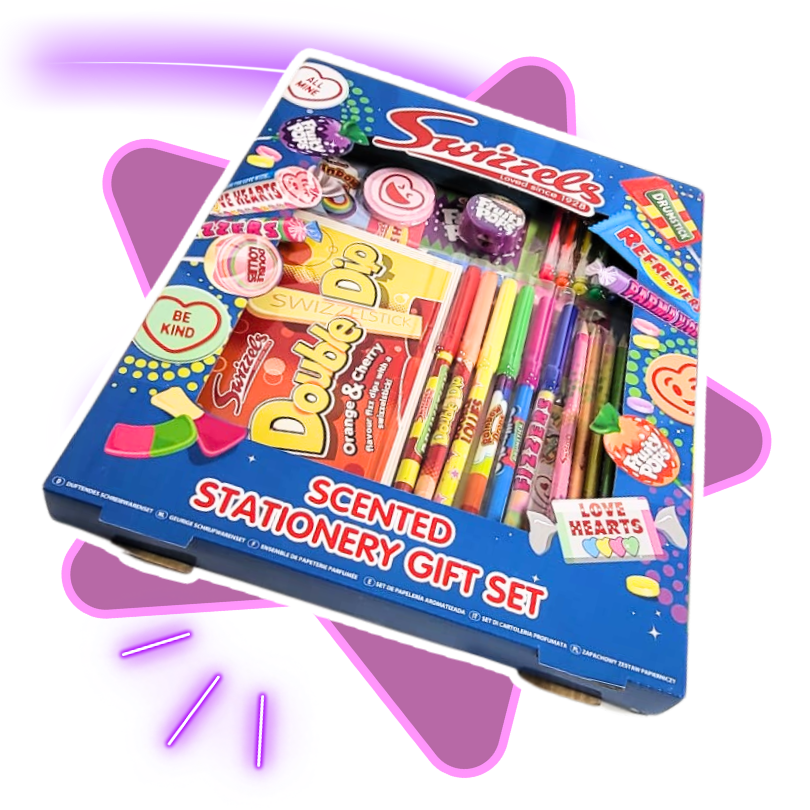 Swizzels Scented Stationary Gift Set 23 items 3+ years NEW